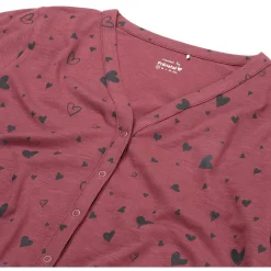Pyjama's*Prénatal zwangerschapspyjama lange mouwen all over print rood Dark Redshade