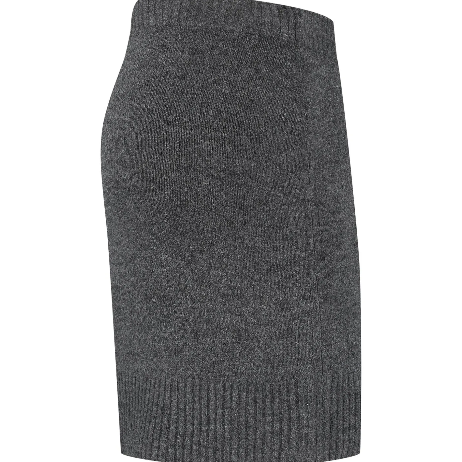 Jurken & Rokken*Prénatal zwangerschapsrok kort effen grijs Dark Graphite Melang
