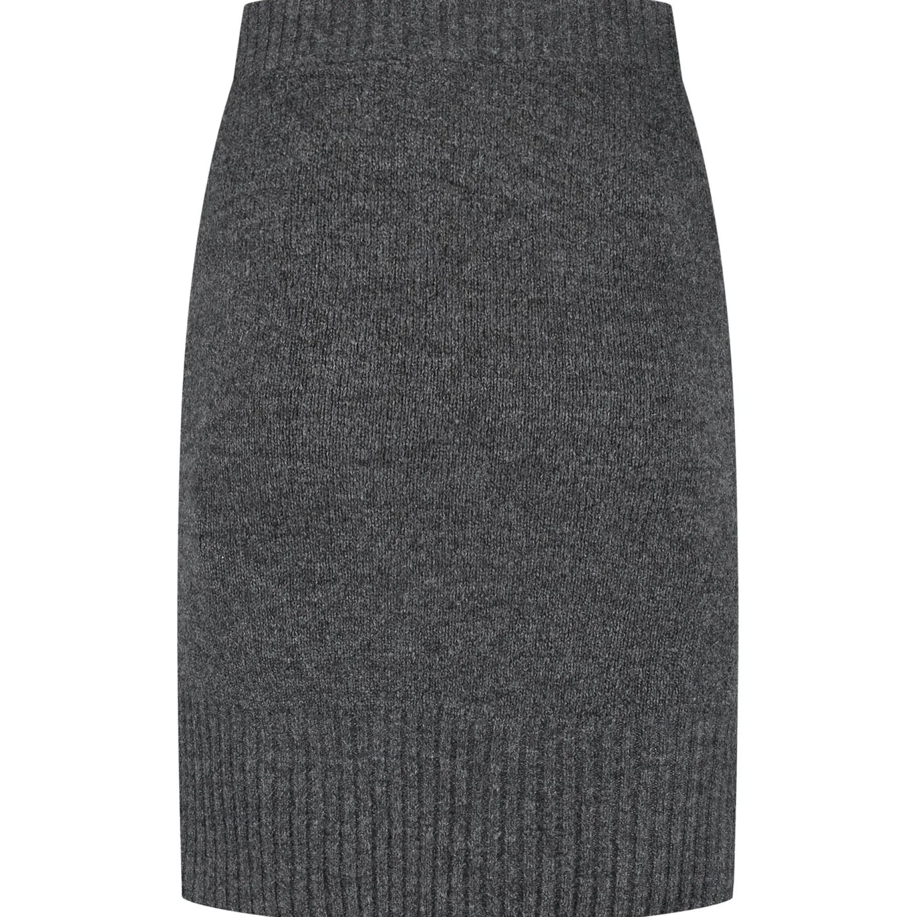 Jurken & Rokken*Prénatal zwangerschapsrok kort effen grijs Dark Graphite Melang