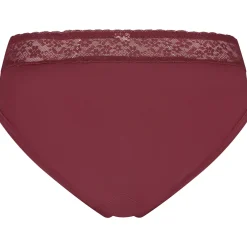 Slips*Prénatal zwangerschapsslip  effen rood Winered