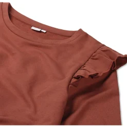 Truien & Vesten*Prénatal zwangerschapssweater lange mouwen effen rood Sienna