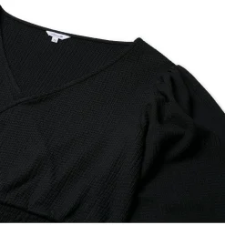 Shirts & Tops*Prénatal zwangerschapstop lange mouwen effen zwart Black