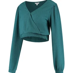 Complete Kledingsets|Shirts & Tops*Prénatal zwangerschapstop & broek turquoise Seagreen