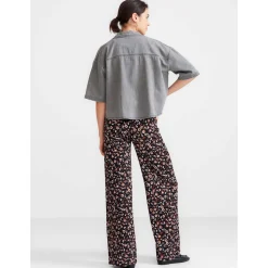 Truien & Vesten|Complete Kledingsets*Prénatal zwangerschapstop, shirt & broek Mid Grey Denim