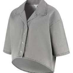 Truien & Vesten|Complete Kledingsets*Prénatal zwangerschapstop, shirt & broek Mid Grey Denim