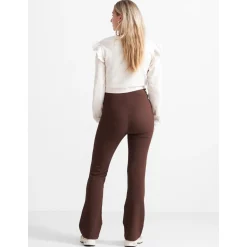 Complete Kledingsets|Truien & Vesten*Prénatal zwangerschapstrui & zwangerschapsbroek Light Brown Melange