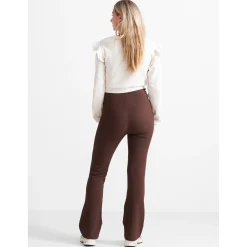 Complete Kledingsets|Truien & Vesten*Prénatal zwangerschapstrui & zwangerschapsbroek Light Brown Melange
