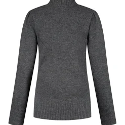 Complete Kledingsets|Truien & Vesten*Prénatal zwangerschapstrui & rok grijs Dark Graphite Melang