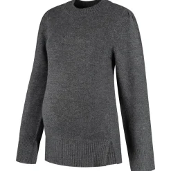 Complete Kledingsets|Truien & Vesten*Prénatal zwangerschapstrui & rok grijs Dark Graphite Melang