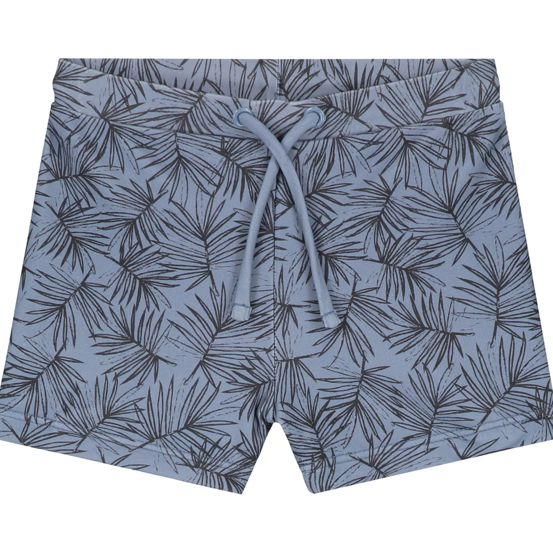 Zwembroeken|Zwemkleding*Prénatal zwemboxer bladeren bladeren blauw Dark Milky Blue