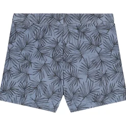 Zwembroeken|Zwemkleding*Prénatal zwemboxer bladeren  bladeren blauw Dark Milky Blue