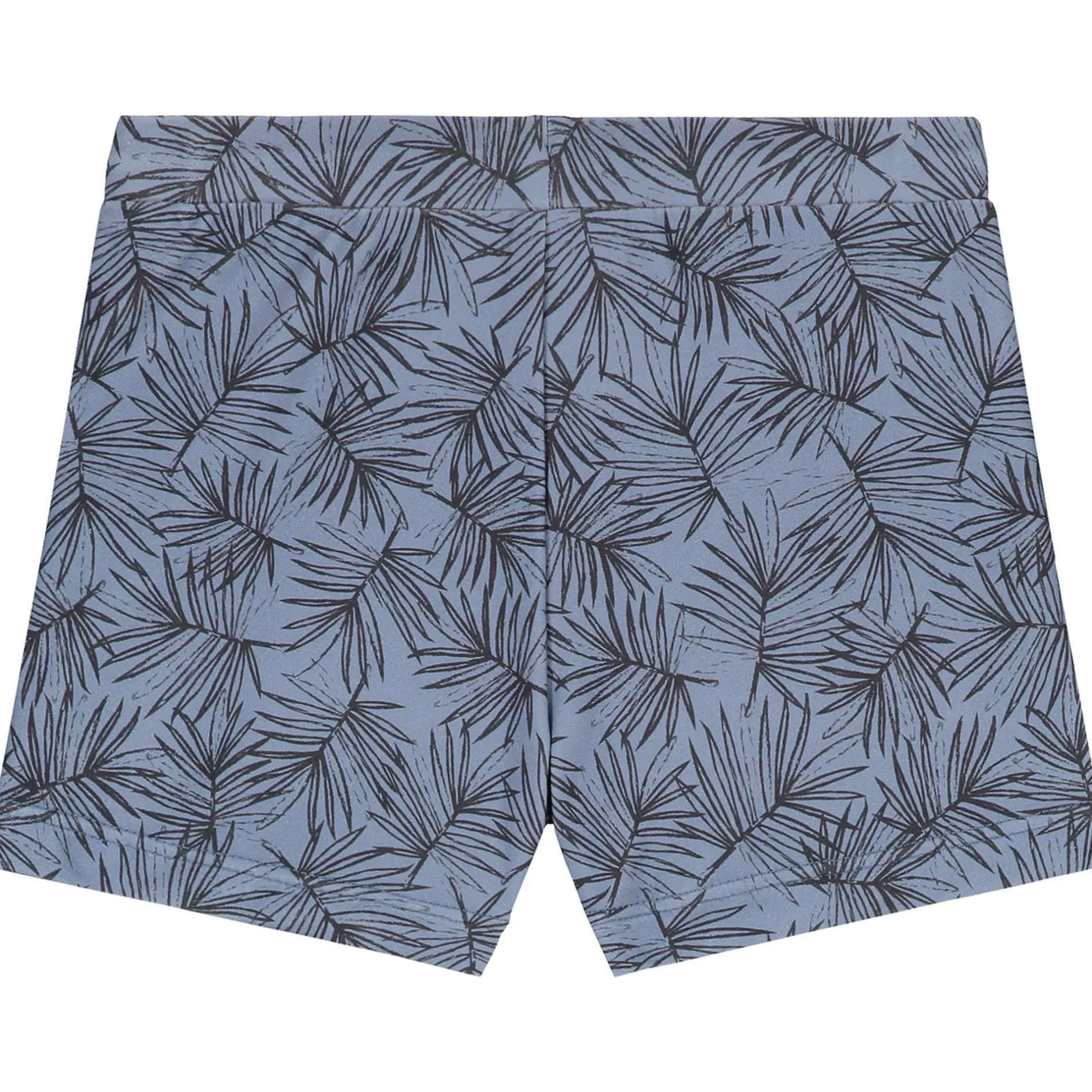 Zwembroeken|Zwemkleding*Prénatal zwemboxer bladeren bladeren blauw Dark Milky Blue