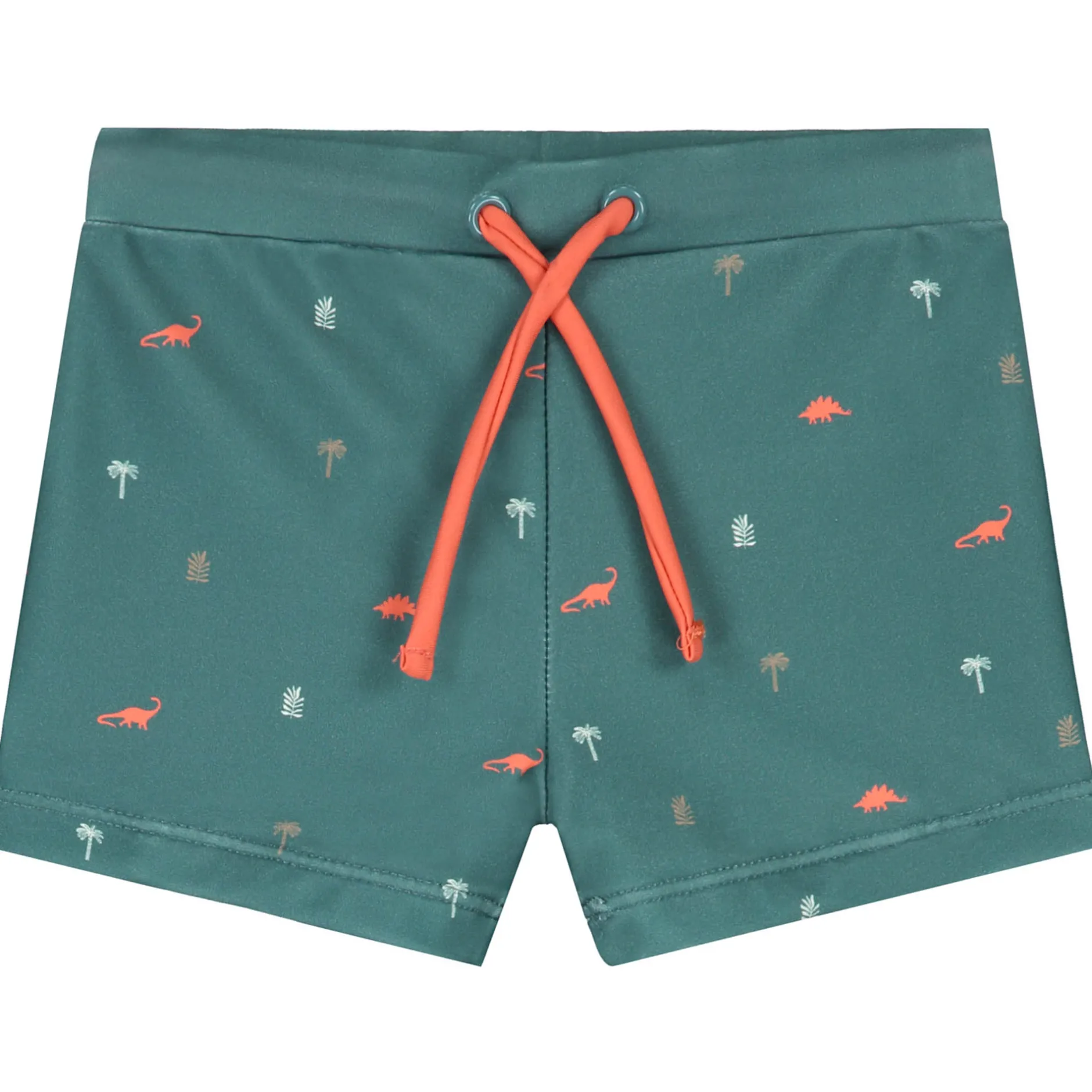Zwembroeken|Zwemkleding*Prénatal zwemboxer dinosaurussen dierenprint groen Dark Green Blue