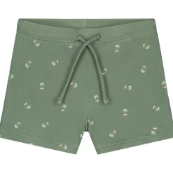 Zwembroeken|Zwemkleding*Prénatal zwemboxer palmbomen all over print groen Light Khaki Green