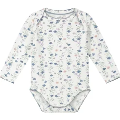 Rompers|Rompers*Prénatal Préntal romper poppy bloem wit Ivoor Wit
