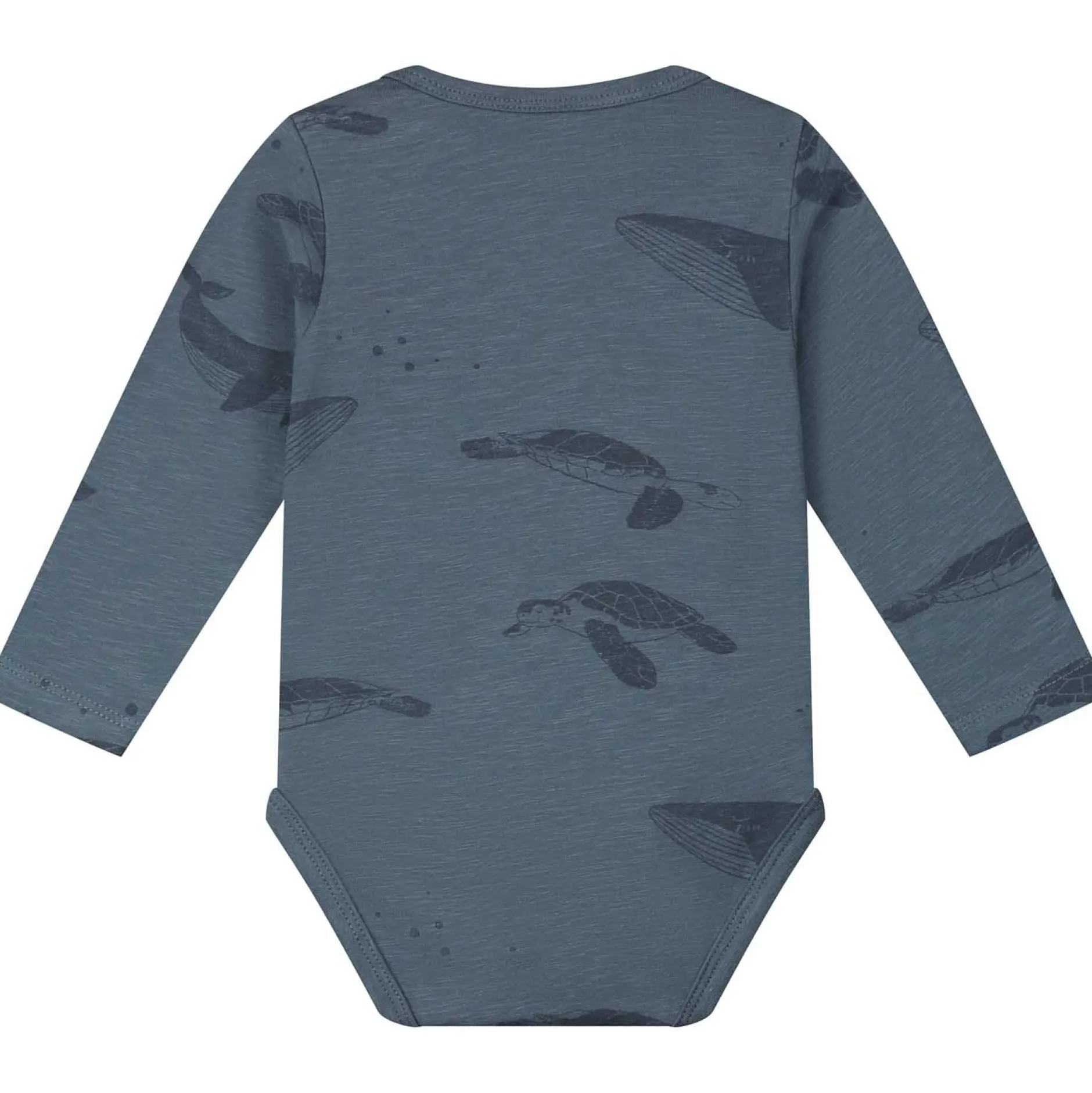 Rompers|Rompers*Prénatal Préntal romper schildpad blauw Steel Blue