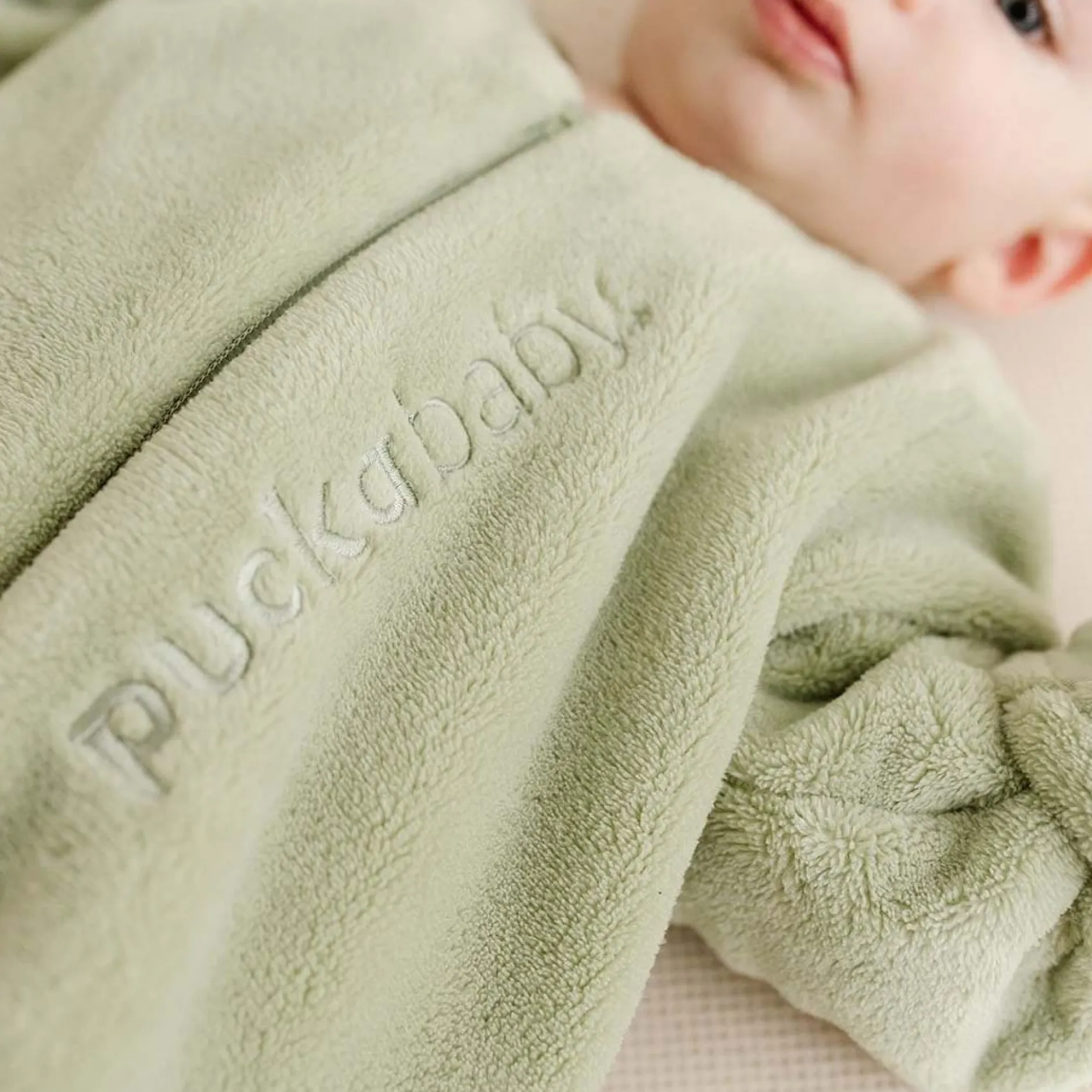 Inbakerdoeken & Inbakerslaapzakken|Vier Seizoenen*Puckababy 4 seizoenen slaapzak Olivegreen