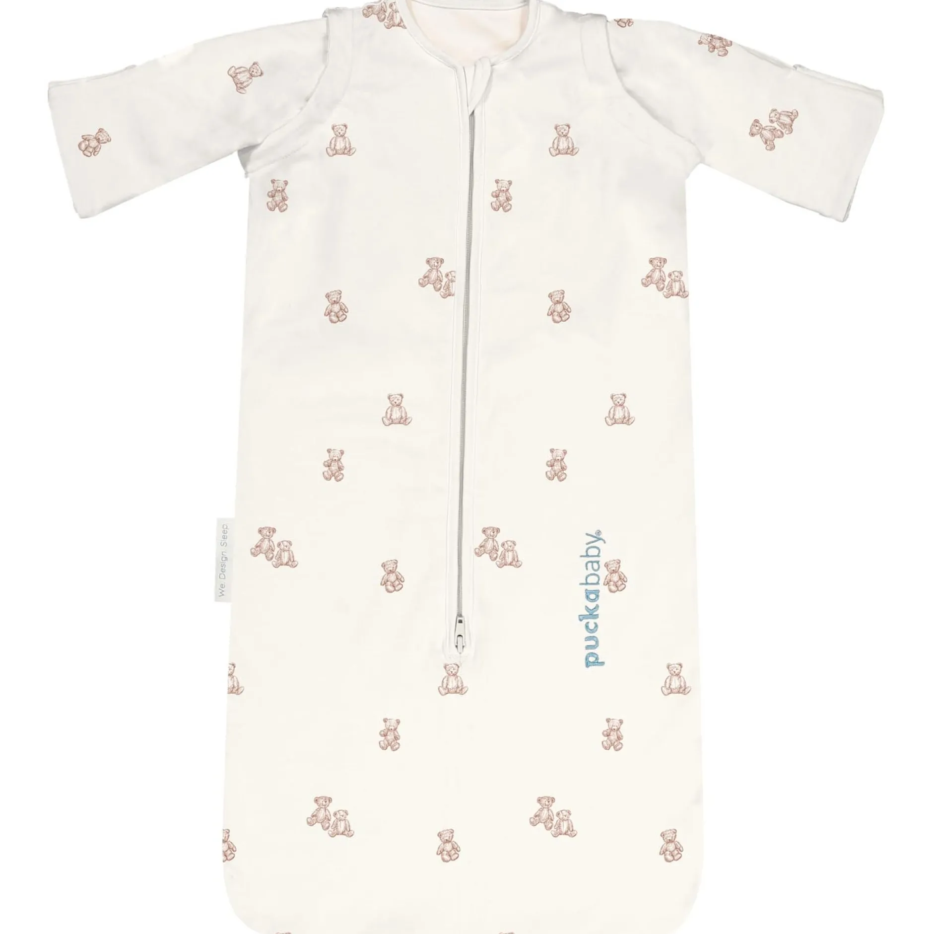 Inbakerdoeken & Inbakerslaapzakken*Puckababy newborn slaapzak Teddy Bears