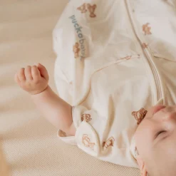 Inbakerdoeken & Inbakerslaapzakken*Puckababy newborn slaapzak Teddy Bears