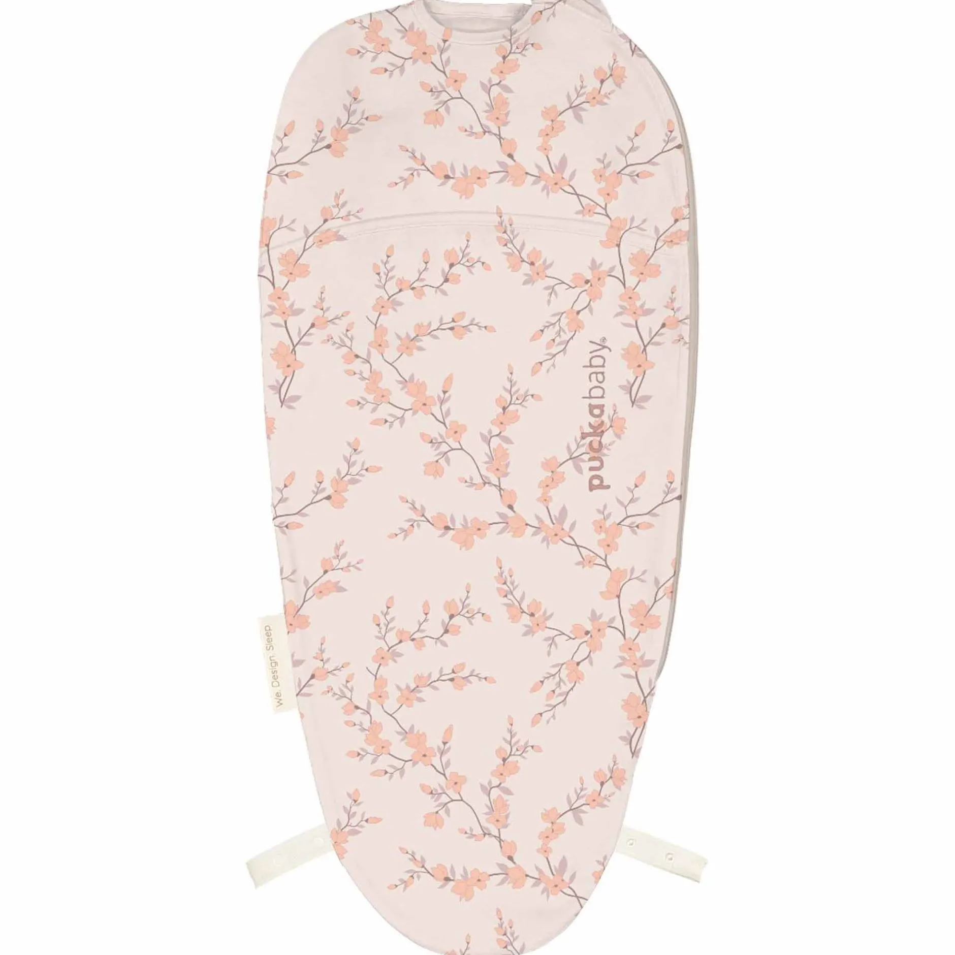 Inbakerdoeken & Inbakerslaapzakken*Puckababy Piep inbakerslaapzak Blossom Pink