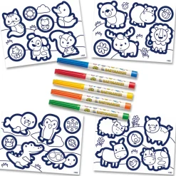 Tekenen|Puzzels & Spellen*SES My First - Stickers kleuren Multi
