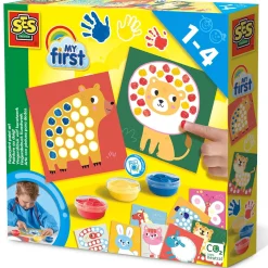 Verven & Kleien|Puzzels & Spellen*SES My First Vingerafdruk verf kunstwerk Multi