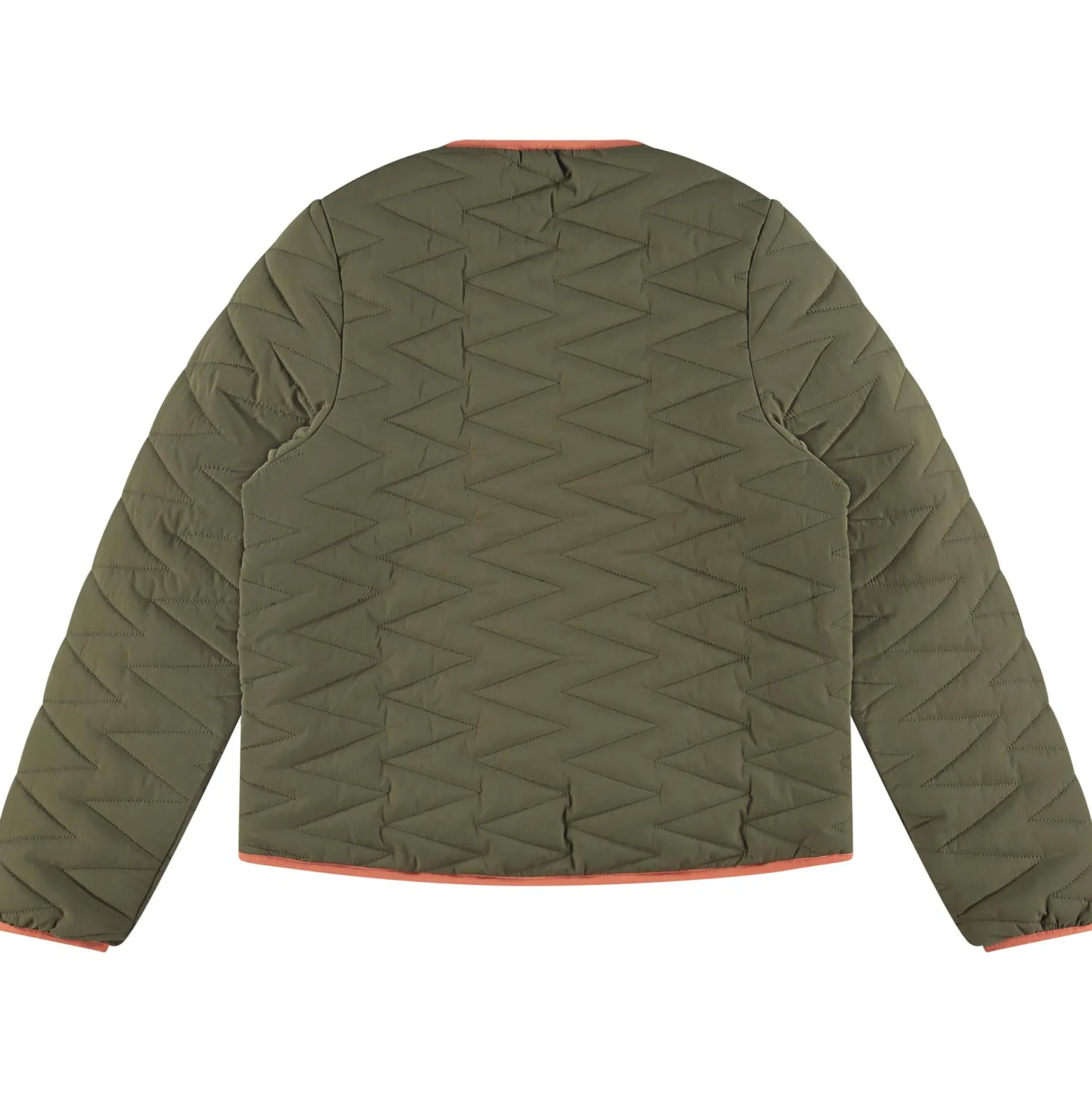 Jassen|Jassen*Stains & Stories jas lange mouwen panterprint bruin Beigebrown