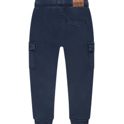 Broeken & Tuinbroeken|Broeken & Leggings*Stains & Stories peuter broek  effen blauw Night Blue