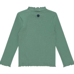 Shirts & Blouses|Shirts & Blouses*Stains & Stories peuter shirt lange mouwen effen groen Mintgreen