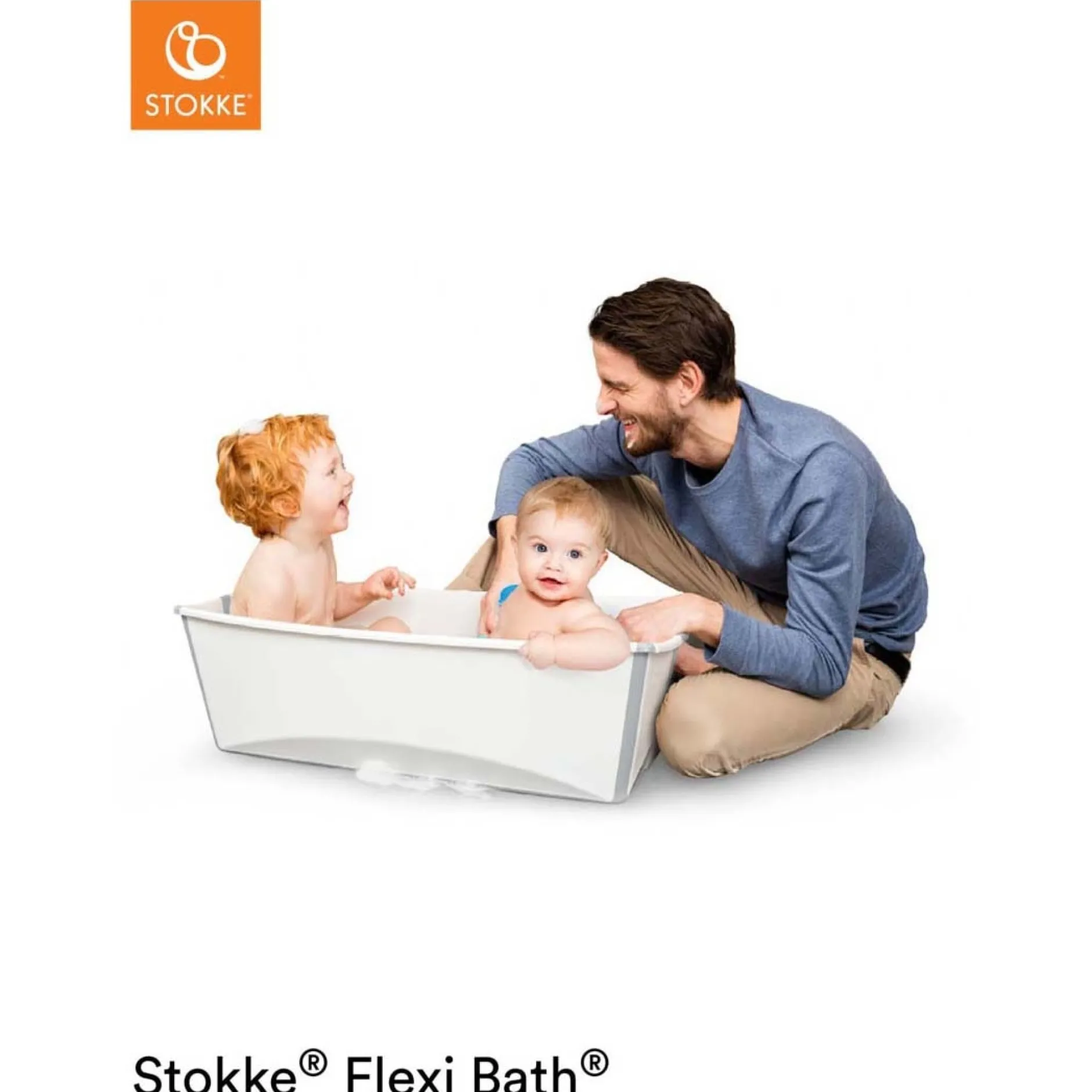 Opvouwbare Babybadjes*Stokke Flexi Bath XL wit