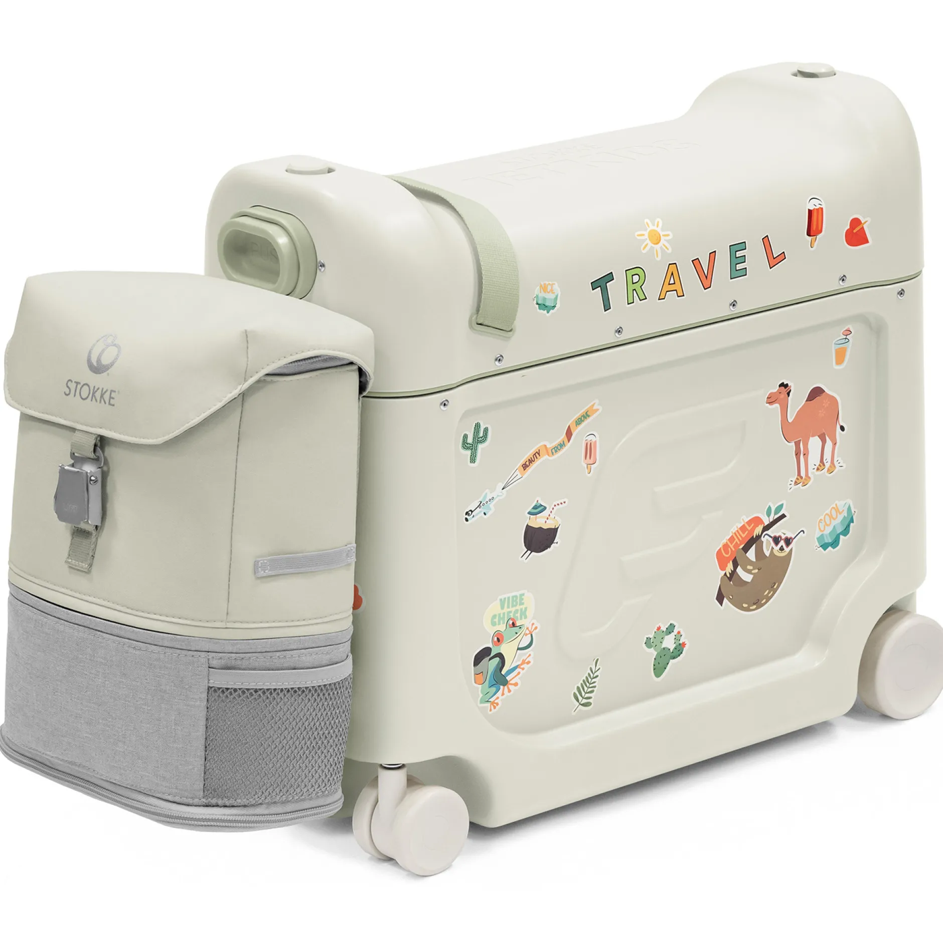 Campingbedden*Stokke JetKids BedBox Sea Green