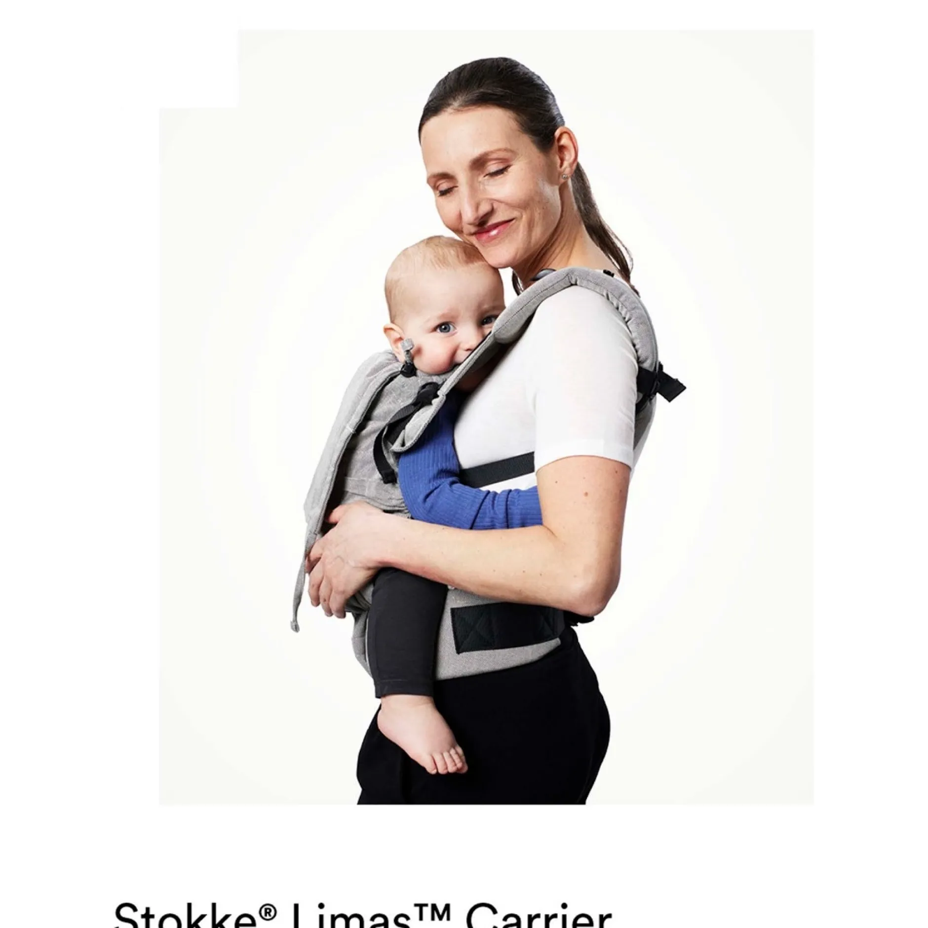 Draagzakken & Doeken*Stokke LIMAS Flex Draagzak Black