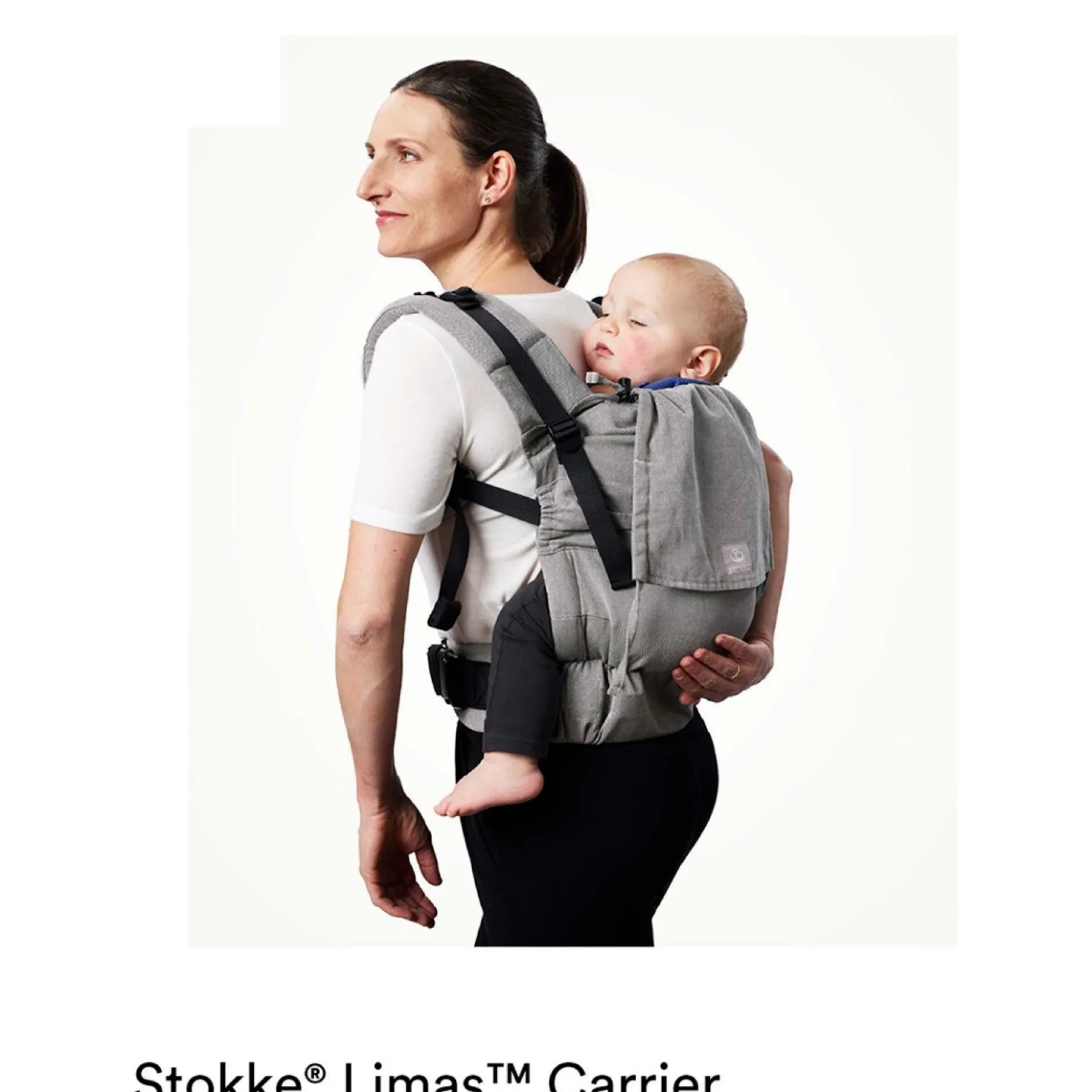 Draagzakken & Doeken*Stokke LIMAS Flex Draagzak Black