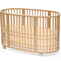 Bundels & Combideals|Ledikanten*Stokke Sleepi Bed bundel naturel met matras & hoeslaken