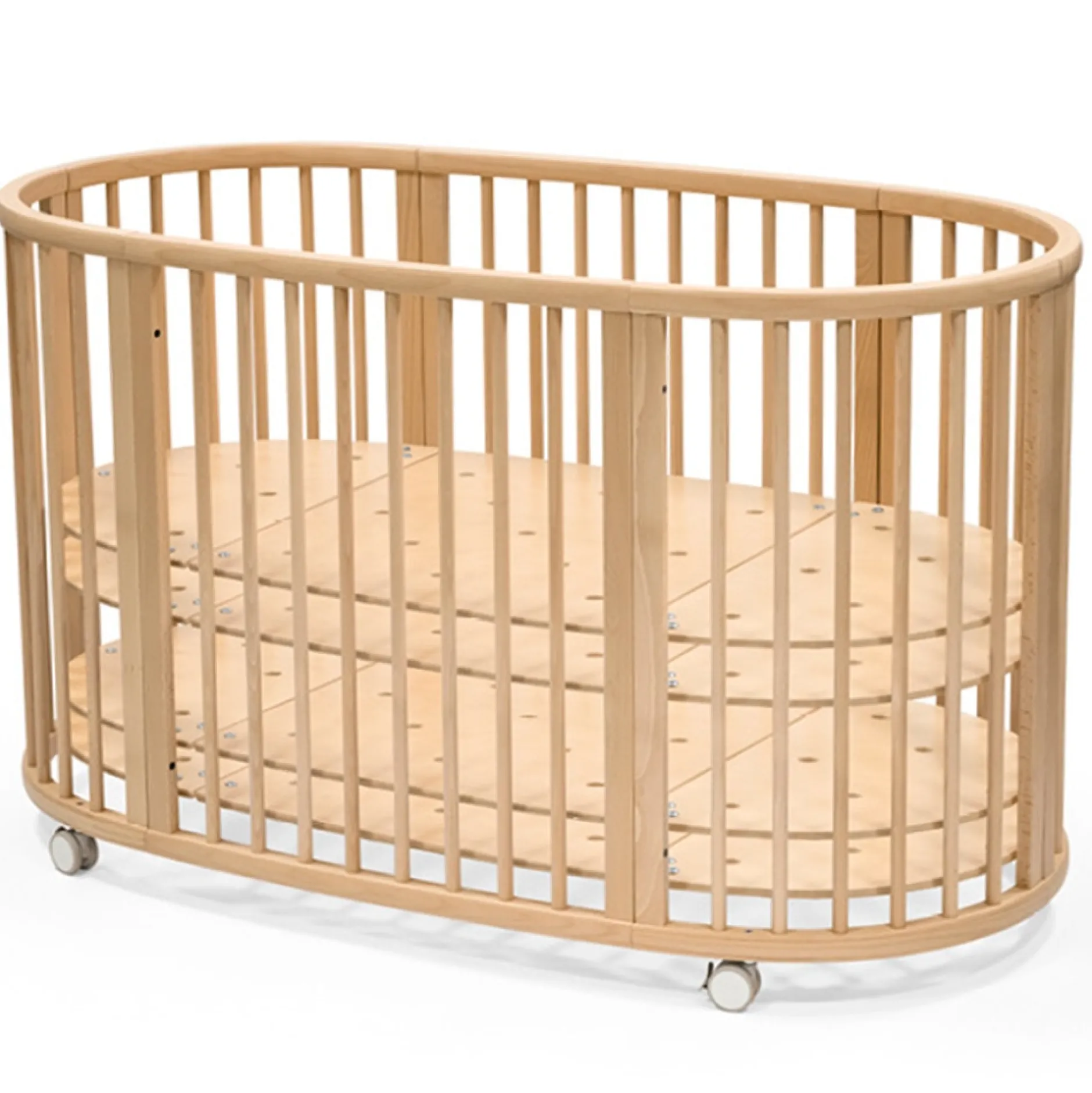 Bundels & Combideals|Ledikanten*Stokke Sleepi Bed bundel naturel met matras & hoeslaken