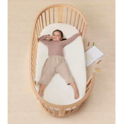 Bundels & Combideals|Ledikanten*Stokke Sleepi Bed bundel naturel met matras & hoeslaken