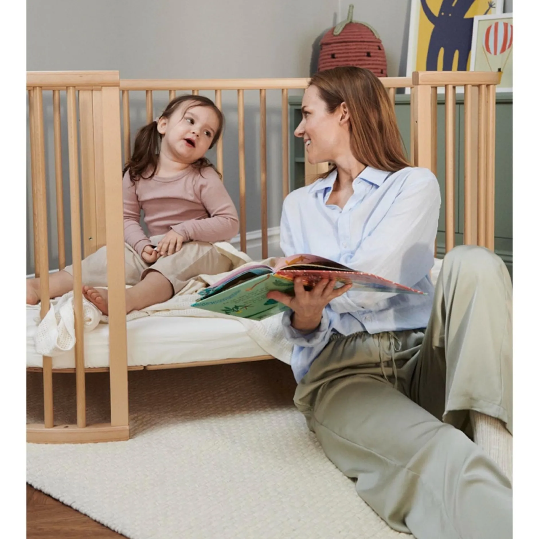 Bundels & Combideals|Ledikanten*Stokke Sleepi Bed bundel naturel met matras & hoeslaken