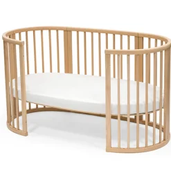 Hemeltjes & Klamboes*Stokke Sleepi hoeslaken ledikant wit