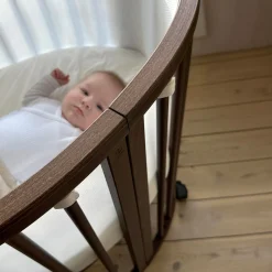 Bundels & Combideals|Wiegjes*Stokke Sleepi Mini bundel warm bruin met matras & hoeslaken
