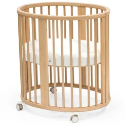 Bundels & Combideals|Wiegjes*Stokke Sleepi Mini bundel warm bruin met matras & hoeslaken