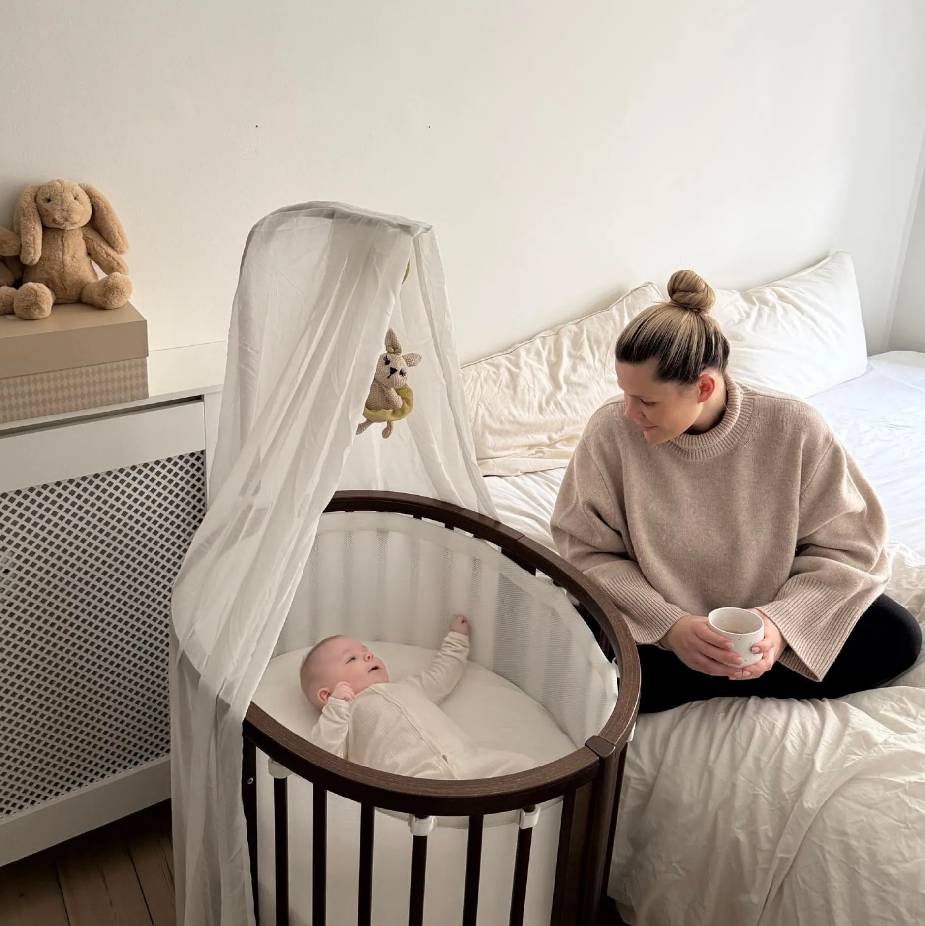 Hemeltjes & Klamboes*Stokke sleepi piekstok bruin