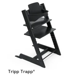 Kinderstoel Accessoires*Stokke Tripp Trapp babyset Black