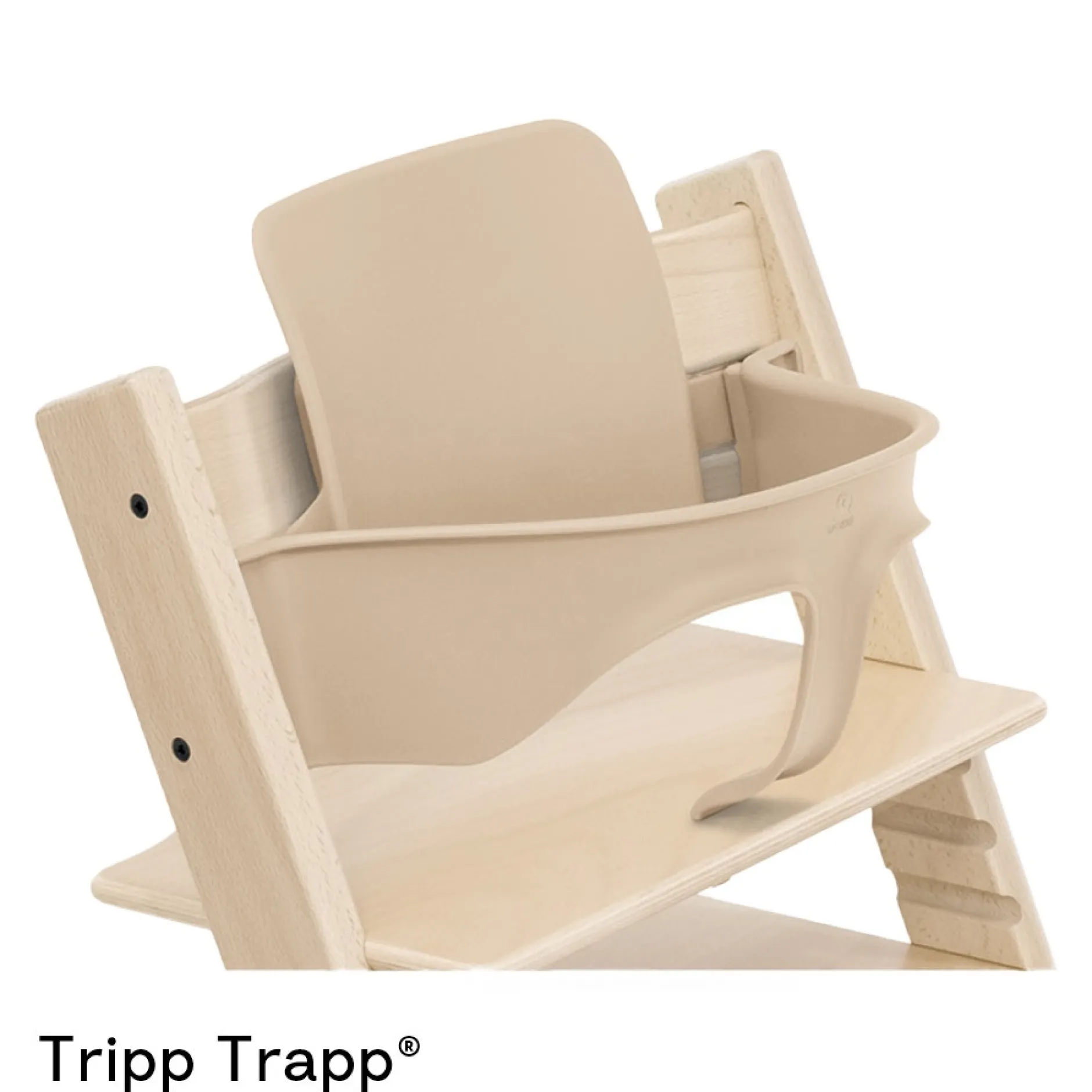 Kinderstoel Accessoires*Stokke Tripp Trapp babyset Onbehandeld/Naturel
