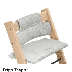 Kinderstoel Accessoires*Stokke Tripp Trapp classic kussen Stonegrey