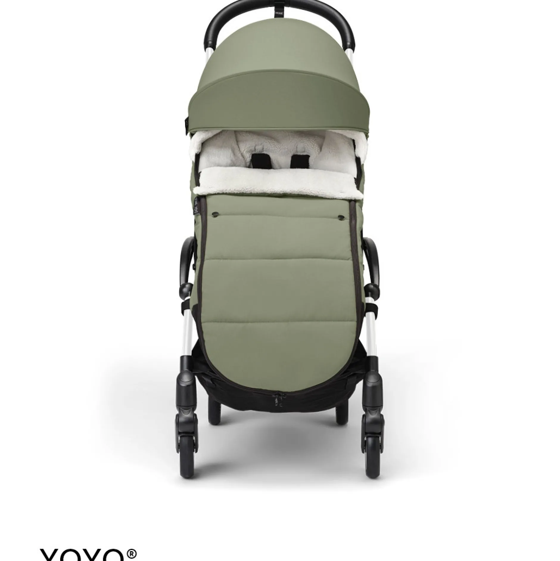 Voetenzakken|Voetenzakken*Stokke Yoyo voetenzak Olivegreen