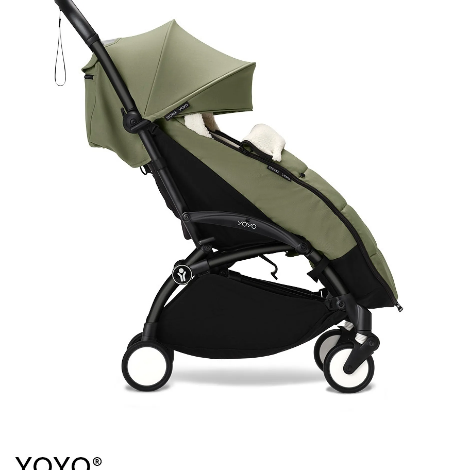 Voetenzakken|Voetenzakken*Stokke Yoyo voetenzak Olivegreen