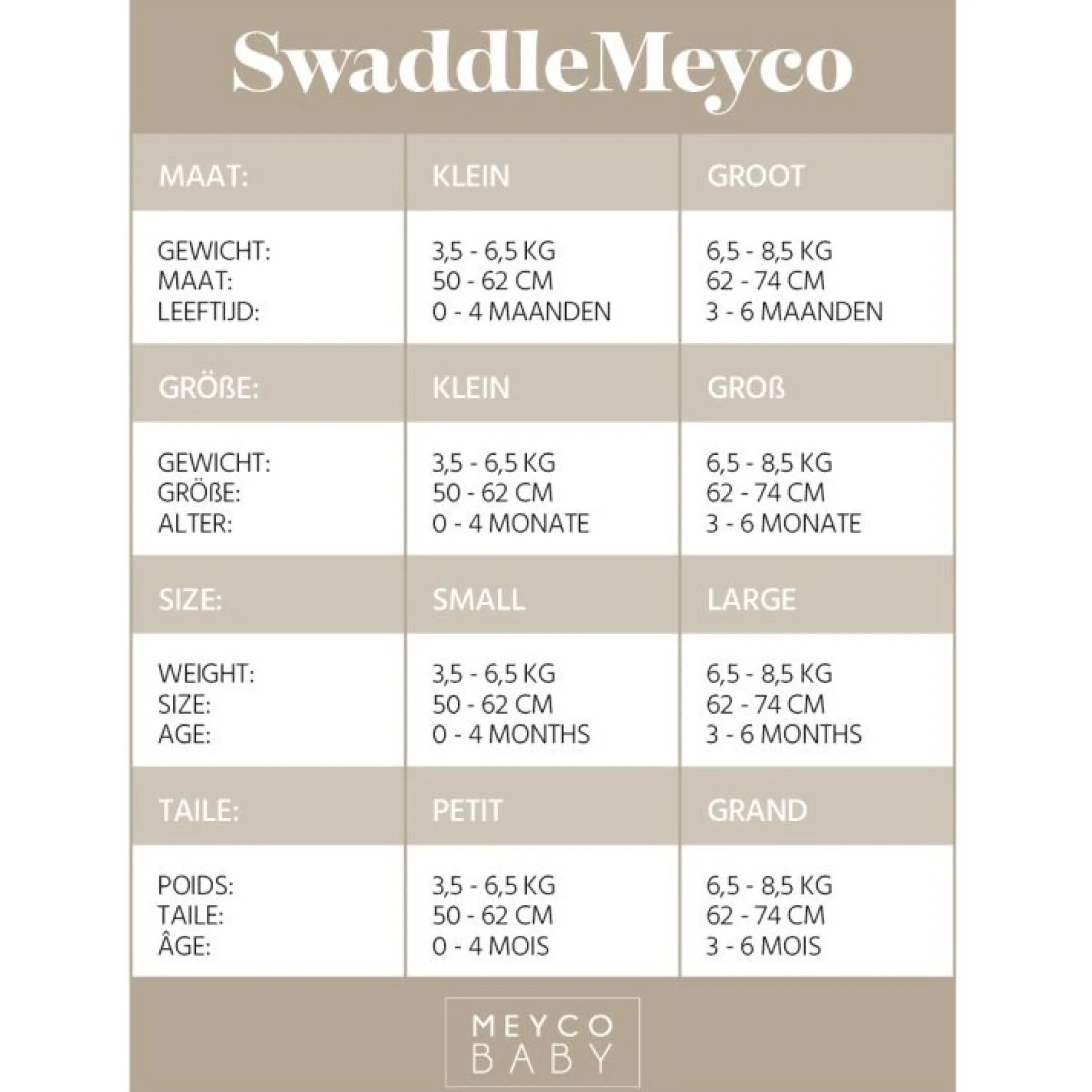 Inbakerdoeken & Inbakerslaapzakken*Meyco Swaddle animals 2 stuks 0-3 maanden White