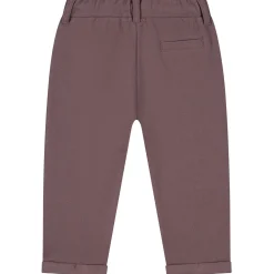 Broeken & Tuinbroeken|Broeken*Sweet Petit baby broek Benja  effen bruin Dark Mud Brown