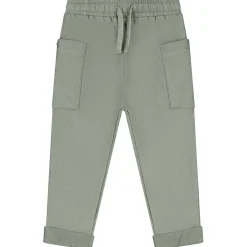 Broeken & Tuinbroeken|Broeken*Sweet Petit baby broek effen groen Sage Green