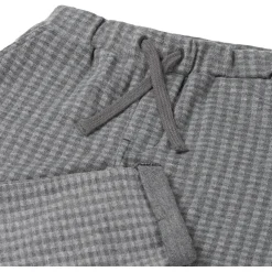 Broeken & Tuinbroeken|Broeken*Sweet Petit baby broek Goof ruit grijs Mid Stone Melange